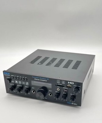 Pyle Stereo Verstärker, 200W Bluetooth  mit HDMI, Koaxial, USB AUX ,Mic- Eingang