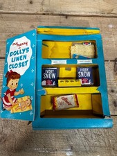 1957 My Merry Dolly's Linen Closet Toy Set with Box