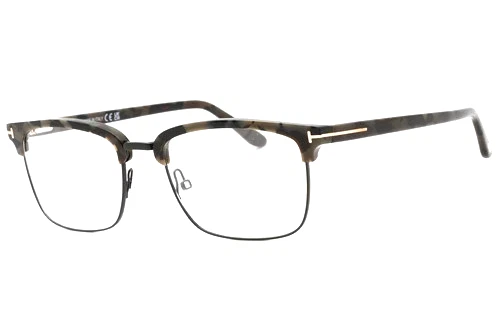 NUEVO TOM FORD TF5504 056 NEGRO CAMUFLAJE PLATA ANTEOJOS MARCO AUTÉNTICO 54-19 Foto 4 de 4