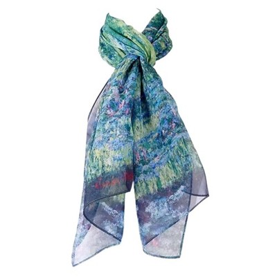 Galleria Enterprises Monet Japanese Bridge Scarf