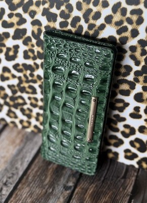 Brahmin Ady Wallet Parakeet Green NWT GORGEOUS