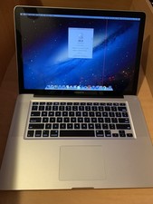 Apple MacBook Pro 15 2009- 250GB Storage-silver-used-OSX 10.8 Installed
