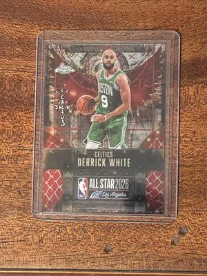 Derrick White, Topps Chrome Cactus Jack All Star Game, Red /5, Boston Celtics