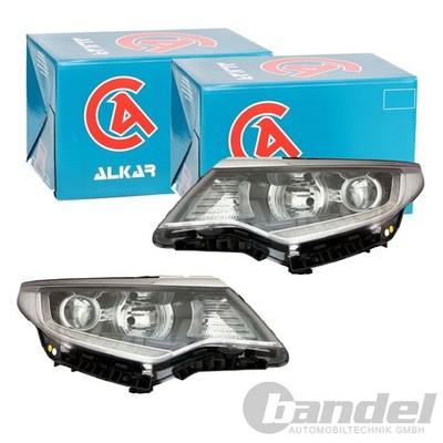 2X ALKAR HALOGEN LED SCHEINWERFER SATZ LINKS+RECHTS passend für KIA OPTIMA