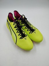 Puma Mens Sz 12 KING ULTIMATE FG/AG Phenomenal Pack Lime Soccer Cleats  L3-C10 
