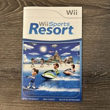 Wii Sports Resort Game Manual Only Nintendo Wii NO GAME