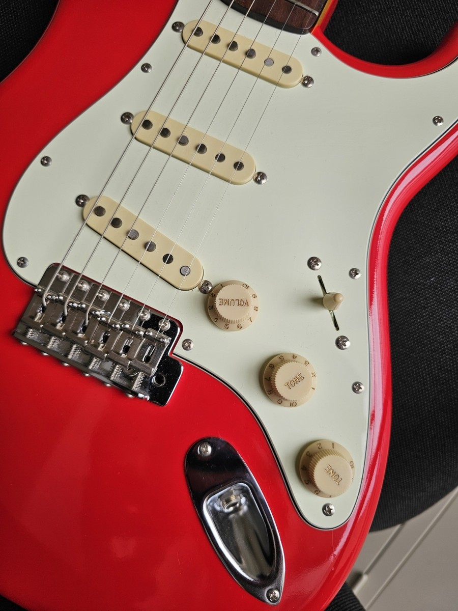 Edwards ESP Stratocaster Type Guitar Fiesta Red Made in Japan | eBay