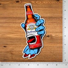 Santa Cruz Style Screaming Hand-bottle Sticker 5.8 3 Pack Vinyl Skate Decal
