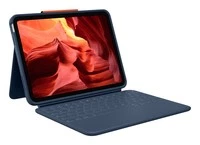 920-011197 Logitech Rugged Combo 4 iPad 10th Gen Blue Reino Unido Teclado ~D~-