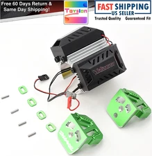 Fits Traxxas XRT Ult Alum Heat Sink, Green Motor Mounts & Cooling Fans 78097-4
