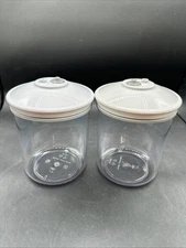 FoodSaver 2 Piece BPA-free Vacuum Storage Canister Both 50 Oz