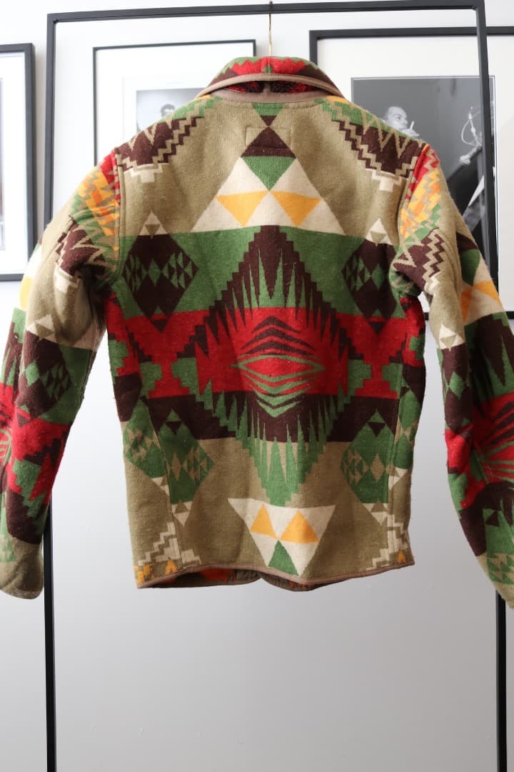 RRL native pattern fleece jacket - image 3