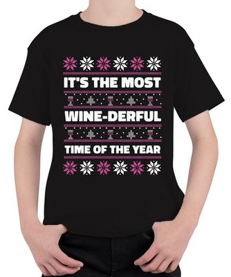 It's the most wine-derful time of the year - Ugly Christmas Sweater Weihnachten 