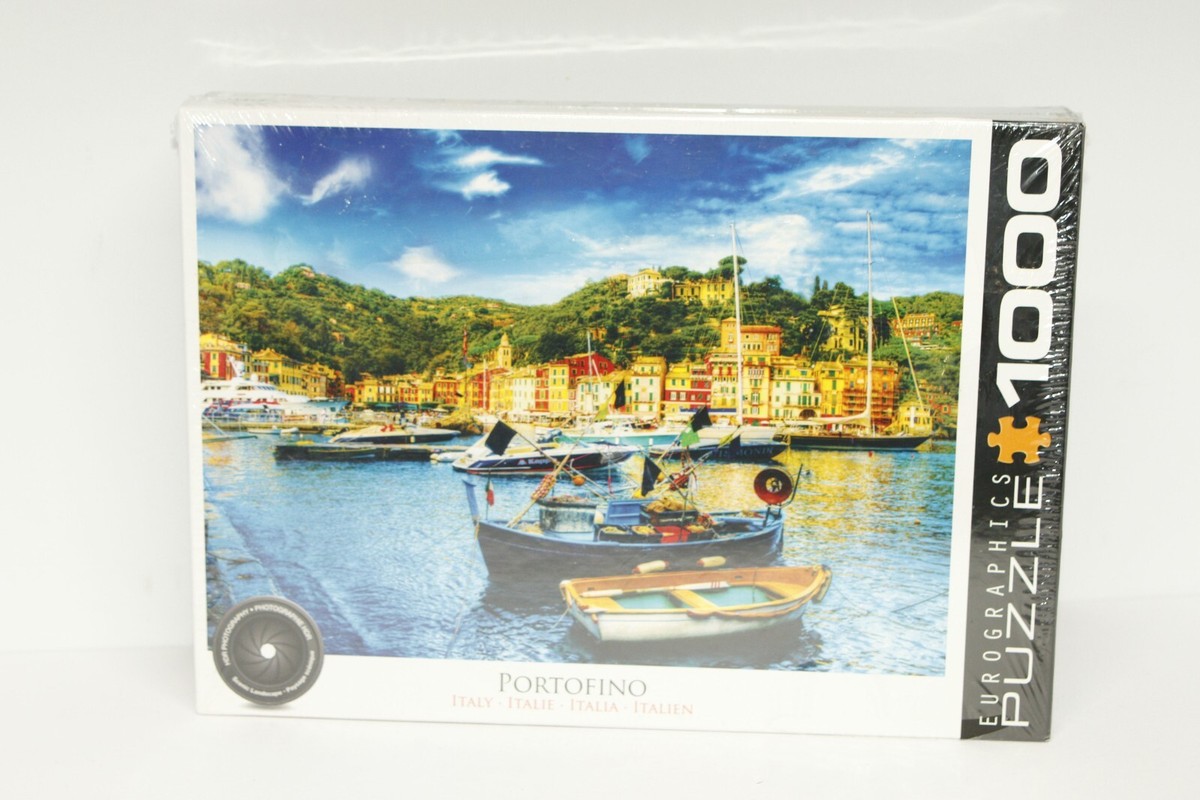 ジグソーパズル 1000ピース PORTOFINO EUROGRAPHICS Portofino Italy - 1000pc Jigsaw Puzzle by Eurographics for