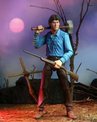 NECA The Evil Dead 40th Anniversary Ultimate Ash Williams Action