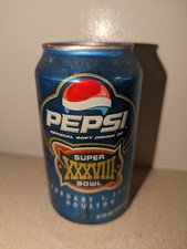 Pepsi 12 oz. Can - Super Bowl XXXVIII February 1 , 2004 – Houston, Texas