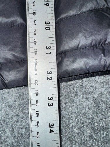 Patagonia Women's Puffer Coat Medium Black Nylon Insulated Mock Neck Full Zip - Picture 3 of 11
