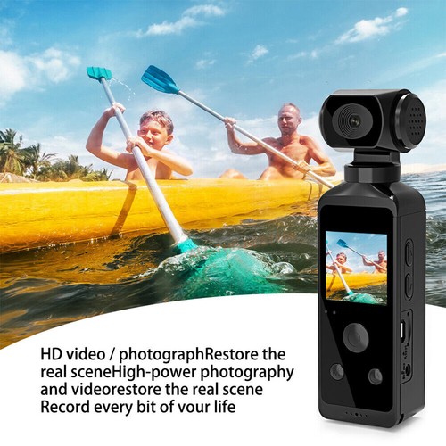 4K HD Ultra Pocket Action Camera 270° Rotatable Vlog Wifi Mini Sports Camera - Picture 10 of 23