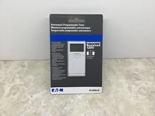 Eaton Astronomic Programmable Timer AT18HM-W and Wall Plate