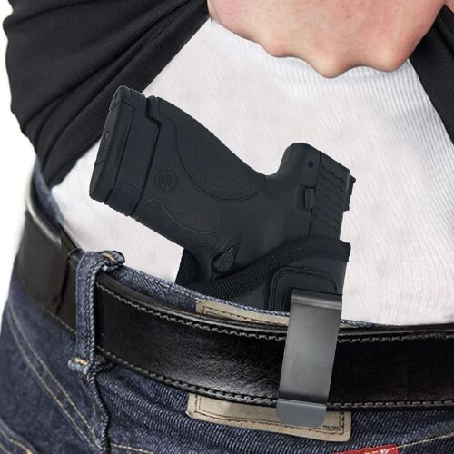 Springfield XD40 Compact XD9 Compact IWB Soft Leather holster - Picture 3 of 6