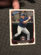 2012 Bowman Chrome Baseball #137 Chris Parmelee RC Minnesota Twins (w1)
