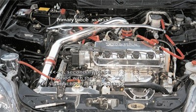 Injen CARB Legal RD CAI Cold Air Intake Kit For 1996-2000 Honda Civic CX DX LX