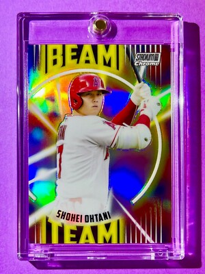 Shohei Ohtani RARE BEAM TEAM REFRACTOR TOPPS STADIUM CLUB CHROME