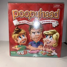 Identity Games Poopyhead Card Game - Funny Game for Kids and Family - Ages 6+