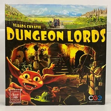 Dungeon Lords with Festival Season Expansion Czech Games Edition Vlaada Chvatil