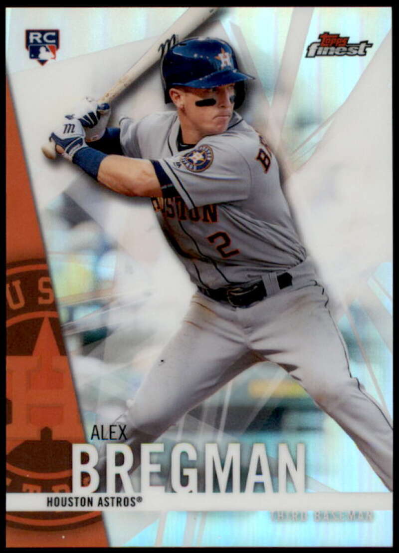 Alex Bregman Card 2017 Finest Refractors #89