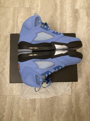 (SIZE 12) JORDAN 5 UNC BLUE
