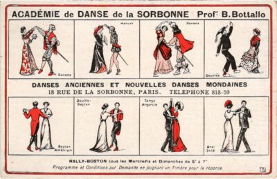 CPA PARIS 5. Sorbonne Academie de la Danse (1247254)
