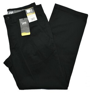 Lee #11014 NEW Men's Motion Flex Waistband Regular Straight Active Stretch Pants | eBay