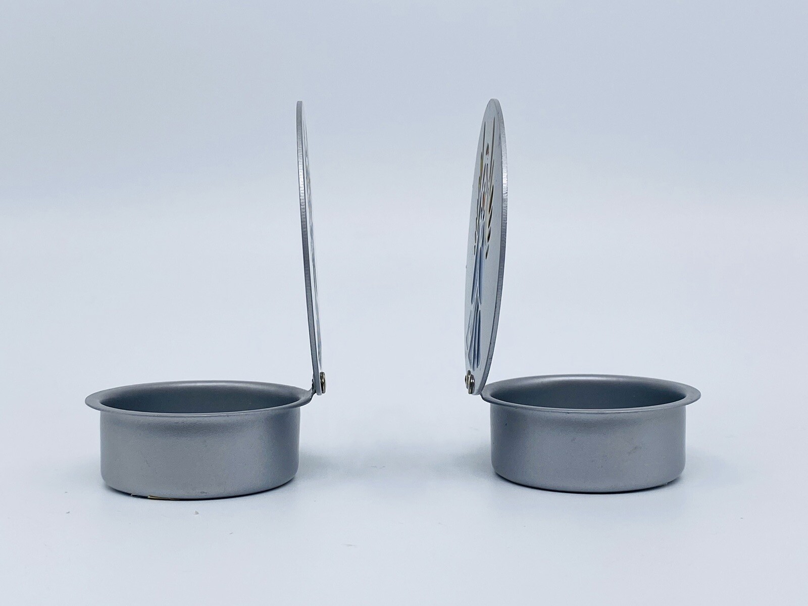 2 Axicon World Imports Angel Tea Light Candle Holders