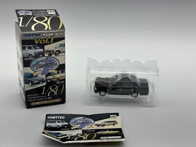 TOMYTEC Toyota Crown Sedan, Black, 1:80 HO Scale, NIB