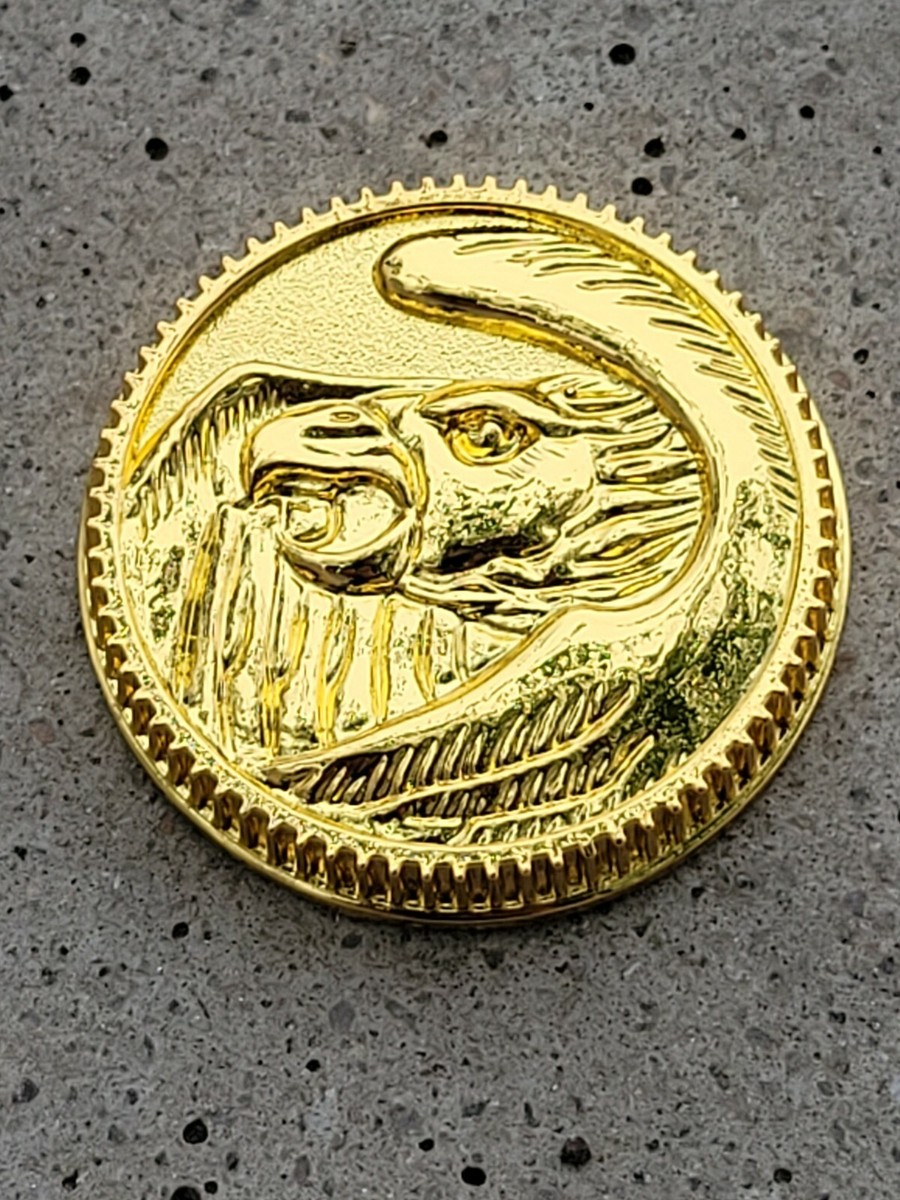Legacy FALCON Ninja Ninjetti Power Coin-Gold Made for Legacy