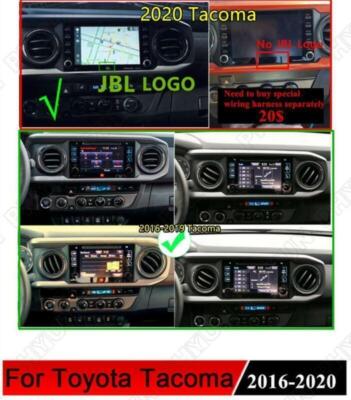 Android 10.1 Radio For 2016-2020 Toyota Tacoma Stereo 9.5'' GPS Navigation 2+32GB