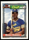 1992 Topps Manny Ramirez Rookie #156