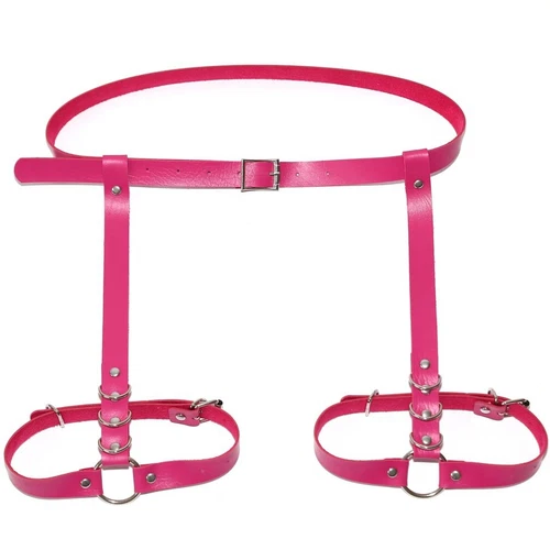 PU Leather Garter Belt Body Harness Strap Waist Leg Thigh Suspender - Picture 13 of 28