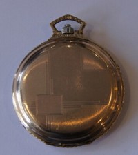 Montre à gousset Sarda Besançon métal doré   #291#