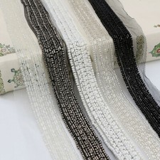 Sale Beads Wedding Costume Collar Edging Women Skirts Dress Home DIY Ribbon 42cm