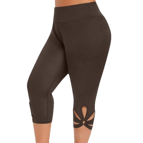 Women High Waist Yoga Pants ummy Control Workout Running Yoga Leggings Trousers - Picture 37 of 60