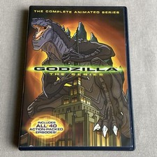 Godzilla: The Series - Complete DVD 4-Disc 1998 Animated Dr. Nico Tatopoulos 