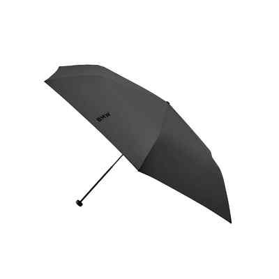 NEU BMW ULTRALEICHTER FALTBARER KOMPAKTER TASCHENSCHIRM IN SCHWARZ 80235A87976
