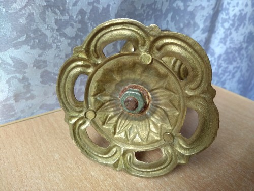 RARE old ANTIQUE Decorative VINTAGE BRONZE Collectible Cup goblet - Picture 10 of 10