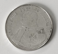 Napoleone Sovrano dell’Elba - Argento gr.7 -Diam. mm.26. 1814-1815.