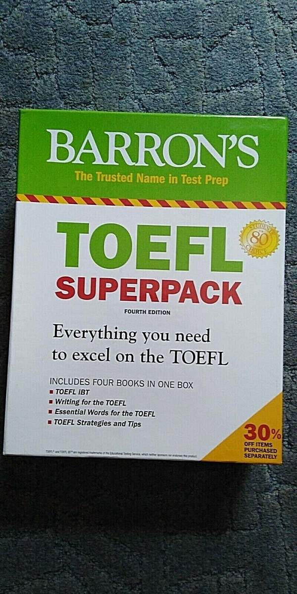 Barron's TOEFL iBT Superpack セット 【公式通販】