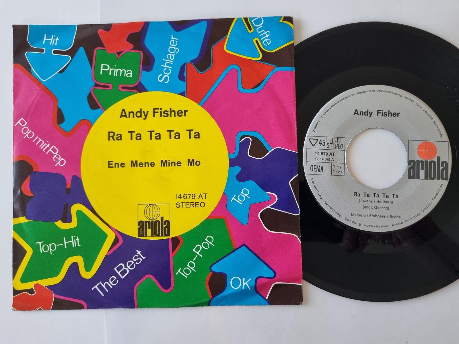 Andy Fisher - Ra ta ta ta ta 7'' Vinyl Germany