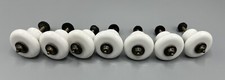 Vintage Porcelain Ceramic Cabinet Drawer Knobs Made In Japan Set Of 7