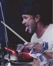  CHAD SMITH RED HOT CHILI PEPPERS SIGNED 8X10 PHOTO w/COA RHCP DRUMMER 